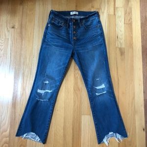 Madewell Cropped jeans